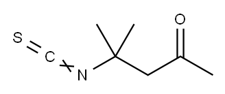 2-Pentanone, 4-isothiocyanato-4-methyl- Structure