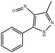 5-methyl-4-nitroso-3-phenyl-1{H}-pyrazole 구조식 이미지