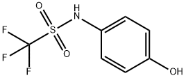 Methanesulfonamide, 1,1,1-trifluoro-N-(4-hydroxyphenyl)- Structure