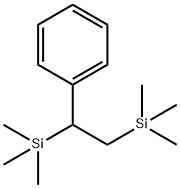 Benzene, [1,2-bis(trimethylsilyl)ethyl]- 구조식 이미지