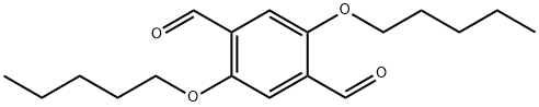 2,5-bis(pentyloxy)terephthalaldehyde Structure