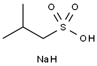1-Propanesulfonic acid, 2-methyl-, sodium salt (1:1) 구조식 이미지