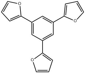 Furan, 2,2',2''-(1,3,5-benzenetriyl)tris- Structure