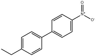 1,1'-Biphenyl, 4-ethyl-4'-nitro- Structure