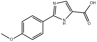 1H-Imidazole-5-carboxylic acid, 2-(4-methoxyphenyl)- Structure