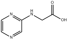 Glycine, N-(pyrazinyl)- (8CI) Structure