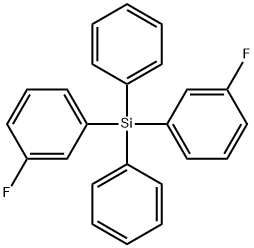 Silane, bis(m-fluorophenyl)diphenyl- (7CI,8CI) Structure