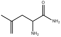 4-Pentenamide, 2-amino-4-methyl- Structure