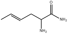 4-Hexenamide, 2-amino-, (4E)- Structure