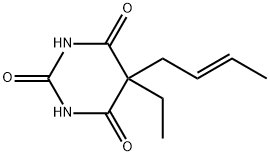 (E)-Crotylbarbital 구조식 이미지