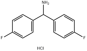 BIS(4-FLUOROPHENYL)METHANAMINE HYDROCHLORIDE Structure