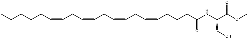 N-20:4 L-Serine MeEster Structure