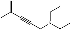 diethyl(4-methylpent-4-en-2-yn-1-yl)amine Structure