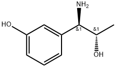 3-[(1R,2S)-1-AMINO-2-HYDROXYPROPYL]PHENOL Structure