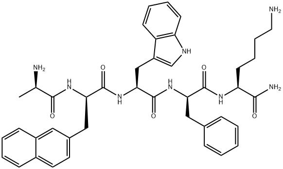 (Des-Ala3)-GHRP-2 Structure