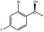 (1S)-1-(2-bromo-4-fluorophenyl)ethan-1-ol Structure