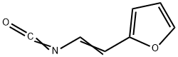 Furan, 2-(2-isocyanatoethenyl)- 구조식 이미지