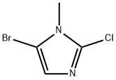 1H-Imidazole, 5-bromo-2-chloro-1-methyl- Structure