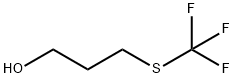 1-Propanol, 3-[(trifluoromethyl)thio]- Structure