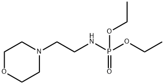 Phosphoramidic acid, [2-(4-morpholinyl)ethyl]-, diethyl ester (9CI) 구조식 이미지