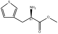 METHYL(2R)-2-AMINO-3-(THIOPHEN-3-YL)PROPANOATE Structure