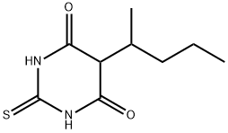 5-[(1RS)-1-Methylbutyl]-2-thioxo-2, Structure