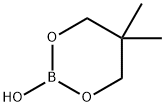 1,3,2-Dioxaborinane, 2-hydroxy-5,5-dimethyl- Structure