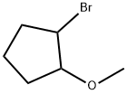 1β-Bromo-2β-methoxycyclopentane 구조식 이미지