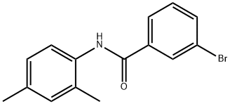 Benzamide, 3-bromo-N-(2,4-dimethylphenyl)- Structure