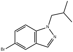 5-Bromo-1-(2-methylpropyl)-1H-indazole Structure