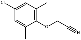 Acetonitrile, 2-(4-chloro-2,6-dimethylphenoxy)- Structure