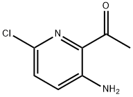 Ethanone, 1-(3-amino-6-chloro-2-pyridinyl)- 구조식 이미지
