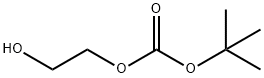 Carbonic acid, 1,1-dimethylethyl 2-hydroxyethyl ester Structure