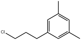 Benzene, 1-(3-chloropropyl)-3,5-dimethyl- Structure