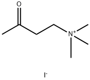 N,N,N-trimethyl-3-oxo-1-Butanaminium iodide 구조식 이미지