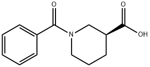 N-Bz-S-3-Piperidinecarboxylic acid Structure