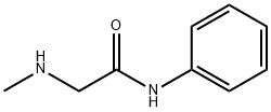 Acetamide, 2-(methylamino)-N-phenyl- 구조식 이미지