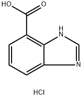 4-Benzimidazole carboxylic Acid hydrochloride Structure