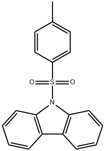 9H-Carbazole, 9-[(4-methylphenyl)sulfonyl]- 구조식 이미지