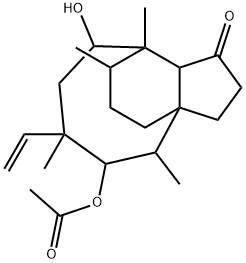 Mutilin 11-Acetate Structure