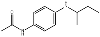 Acetamide, N-[4-[(1-methylpropyl)amino]phenyl]- Structure