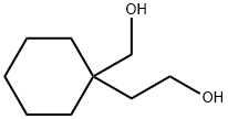 Cyclohexaneethanol, 1-(hydroxymethyl)- 구조식 이미지