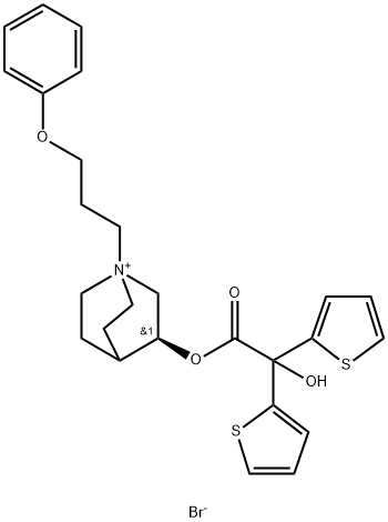 Aclidinium Bromide Impurity 3（(S)-Aclidinium Bromide） 구조식 이미지