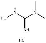 2-hydroxy-1,1-dimethylguanidine hydrochloride 구조식 이미지