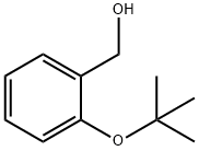 Benzenemethanol, 2-(1,1-dimethylethoxy)- Structure