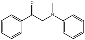 Ethanone, 2-(methylphenylamino)-1-phenyl- 구조식 이미지