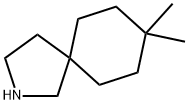 2-Azaspiro[4.5]decane, 8,8-dimethyl- 구조식 이미지