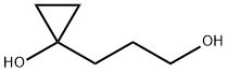 Cyclopropanepropanol, 1-hydroxy- Structure