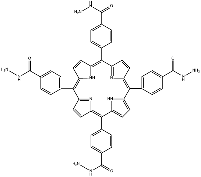 323208-61-3 Benzoic acid, 4,4',4'',4'''-(21H,23H-porphine-5,10,15,20-tetrayl)tetrakis-, tetrahydrazide (9CI)