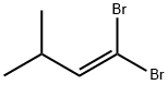 1-Butene, 1,1-dibromo-3-methyl- 구조식 이미지